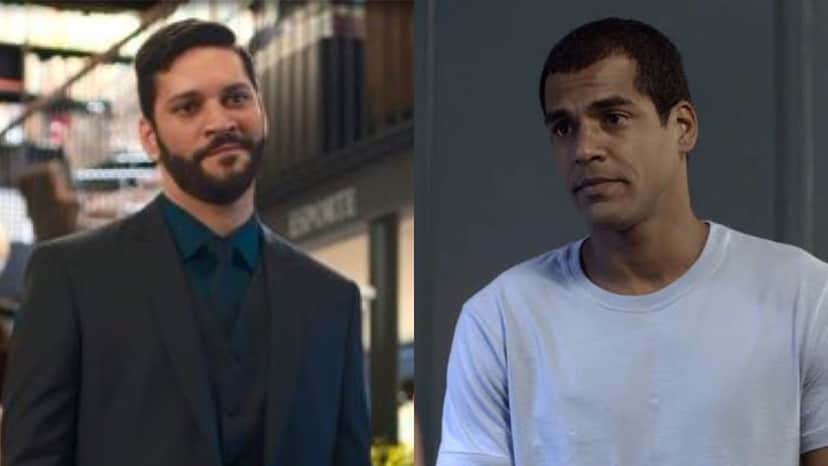 Bom Sucesso, Diogo provoca Yuri (Montagem: TV Foco) Bom Sucesso, Diogo provoca Yuri (Montagem: TV Foco)