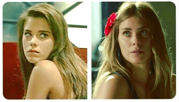 Carolina Dieckmann antes e depois (Foto: Reprodução) Globo Carolina Dieckmann antes e depois (Foto: Reprodução) Globo