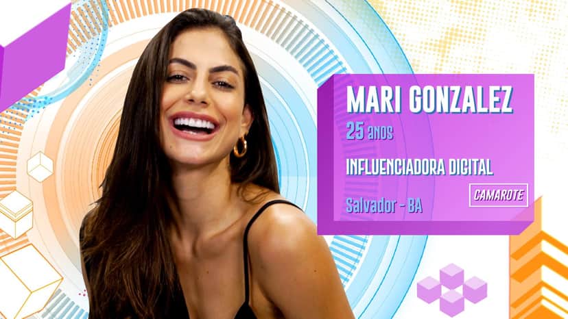 Mari Gonzalez BBB20 (Foto: Divulgação/ Globo) Mari Gonzalez BBB20 (Foto: Divulgação/ Globo)