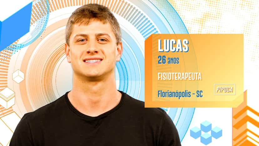 Lucas no BBB20 (Foto: Divulgação/ Globo) Lucas no BBB20 (Foto: Divulgação/ Globo)