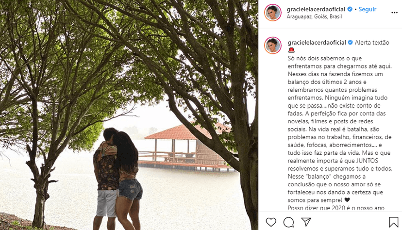 Graciele Lacerda falou sobre as brigas e desentendimentos com Zezé Di Camargo Graciele Lacerda falou sobre as brigas e desentendimentos com Zezé Di Camargo