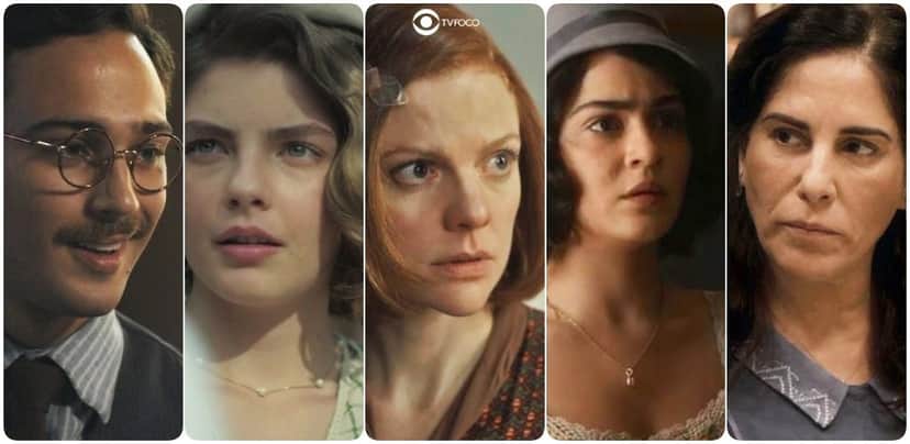 Julinho trai Lili, Olga fica raivosa e Lola coloca Isabel contra parede em Éramos Seis Julinho trai Lili, Olga fica raivosa e Lola coloca Isabel contra parede em Éramos Seis