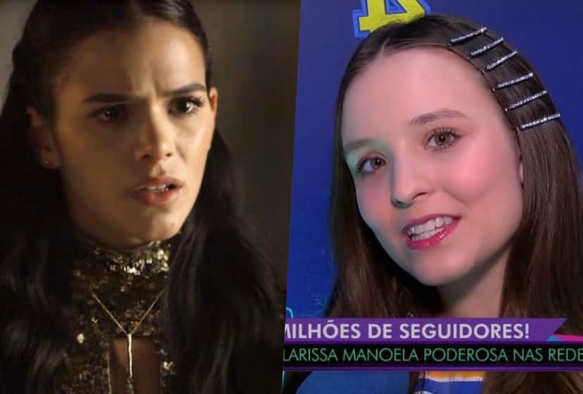 Larissa Manoela chega na Globo para ocupar espaço deixado de lado por Bruna Marquezine nas novelas (Foto montagem: TV Foco) Larissa Manoela chega na Globo para ocupar espaço deixado de lado por Bruna Marquezine nas novelas (Foto montagem: TV Foco)
