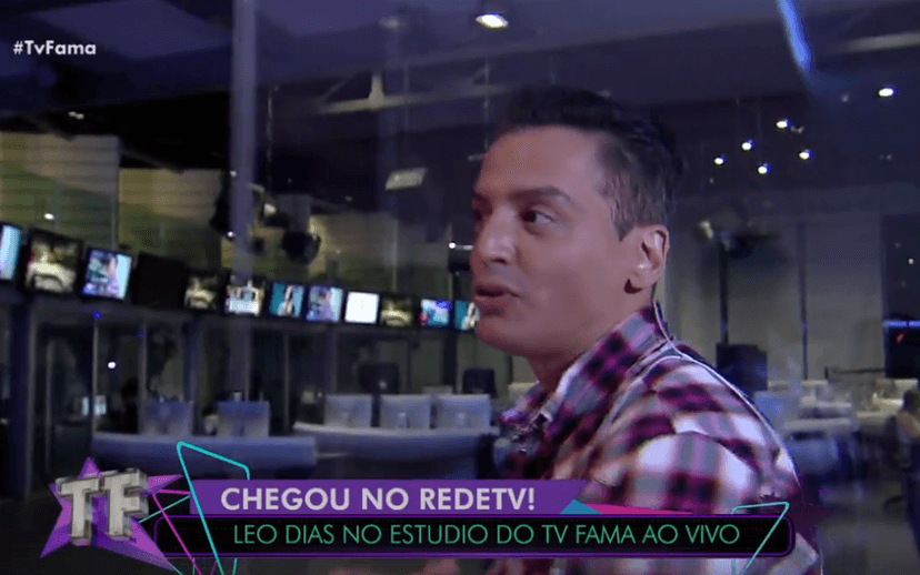 Leo Dias comemora chegada na RedeTV! e mostra os bastidores do canal (Foto: Reprodução) Leo Dias comemora chegada na RedeTV! e mostra os bastidores do canal (Foto: Reprodução)