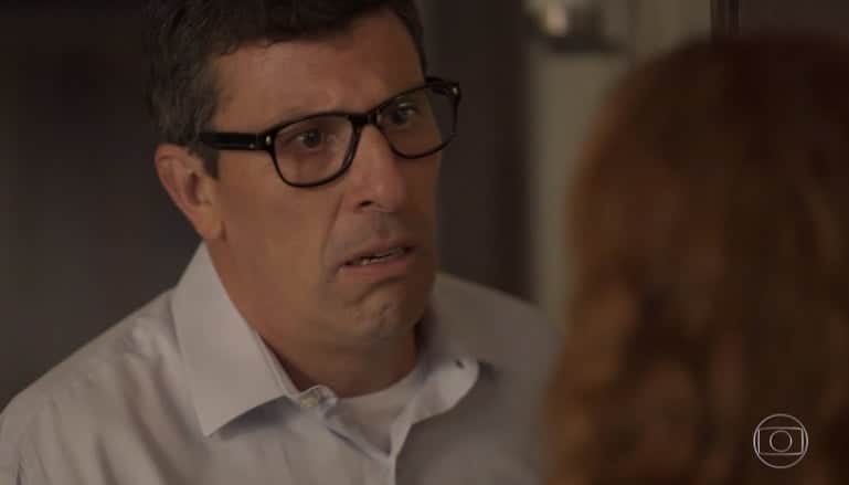 Matias em cena de Amor de Mãe Matias em cena de Amor de Mãe