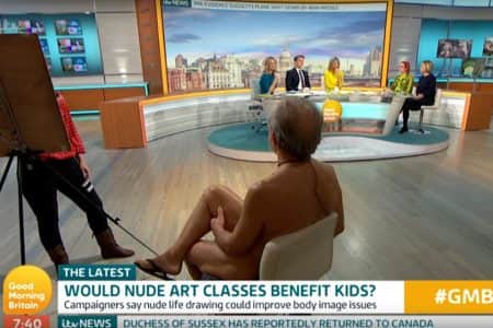 Jornal Good Morning Britain, da ITV, se descuida e acaba exibindo pênis 7 horas da manhã e telespectadores ficam revoltados. Foto: Reprodução Jornal Good Morning Britain, da ITV, se descuida e acaba exibindo pênis 7 horas da manhã e telespectadores ficam revoltados. Foto: Reprodução