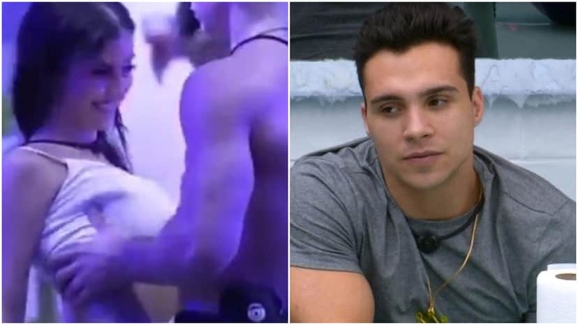 Petrix tem sido acusado de assédio após tocar nos seios de Bianca Andrade enquanto ela estava bêbada (Foto: Reprodução) Petrix tem sido acusado de assédio após tocar nos seios de Bianca Andrade enquanto ela estava bêbada (Foto: Reprodução)