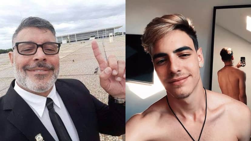 Alexandre Frota e Mayã Frota (Foto: Reprodução/Instagram/Montagem TV Foco) Alexandre Frota e Mayã Frota (Foto: Reprodução/Instagram/Montagem TV Foco)