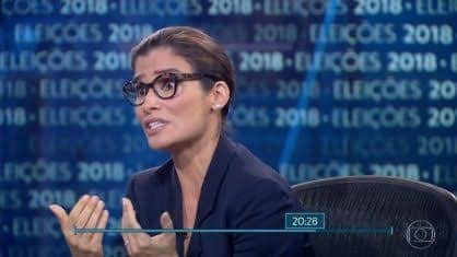 Renata Vasconscellos assume ter dificuldade em segurar suas emoções (Foto: reprodução) Renata Vasconscellos assume ter dificuldade em segurar suas emoções (Foto: reprodução)
