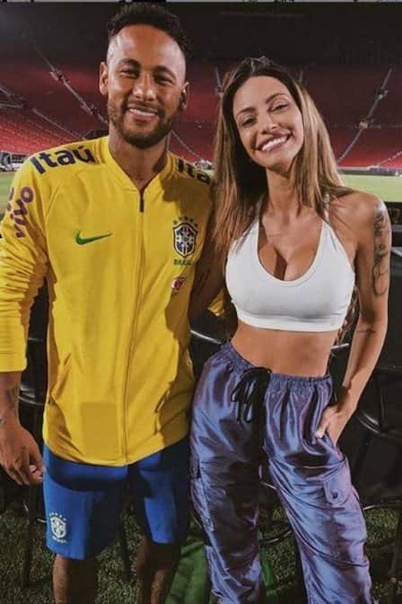 Duda Castro, ex de Biel, se encontrou com Neymar após affair virtual (Foto: Reprodução/ Instagram) Duda Castro, ex de Biel, se encontrou com Neymar após affair virtual (Foto: Reprodução/ Instagram)