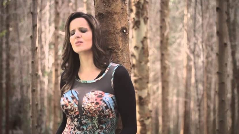 Franciele Taina na época em que era cantora gospel (Foto: Reprodução) Franciele Taina na época em que era cantora gospel (Foto: Reprodução)