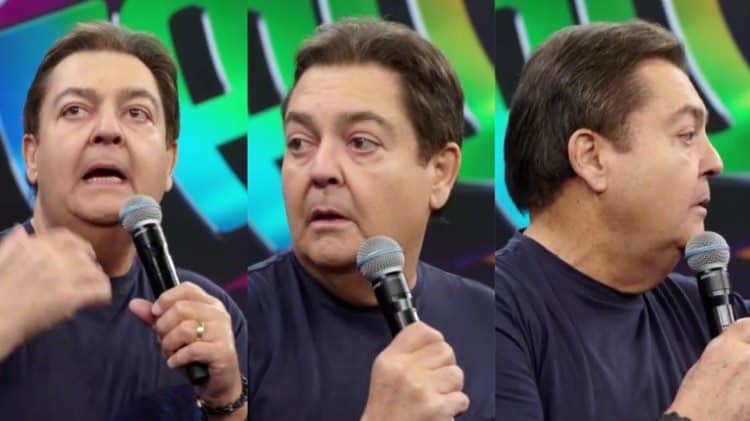 Faustão pensou que o Domingão estava fora do ar e mandou recado para galera (Montagem: TV Foco) Faustão pensou que o Domingão estava fora do ar e mandou recado para galera (Montagem: TV Foco)