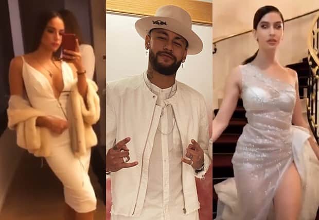 Neymar convidou Katerina Safarova e Natalía Barulích, as modelos já foram apontadas como affair do jogador (Foto: Reprodução/ Instagram) Neymar convidou Katerina Safarova e Natalía Barulích, as modelos já foram apontadas como affair do jogador (Foto: Reprodução/ Instagram)