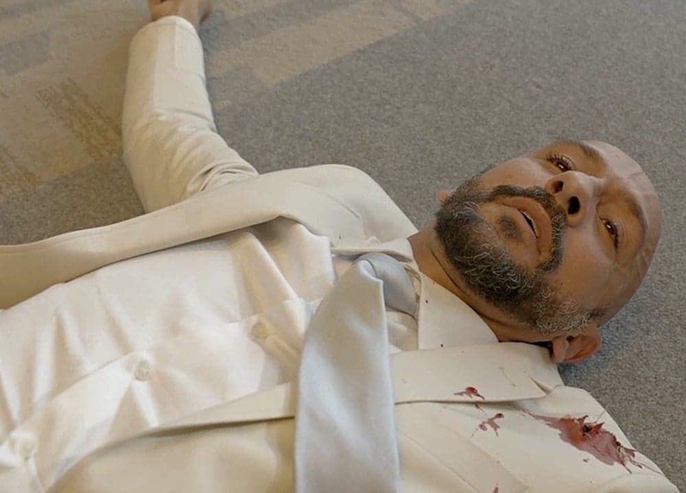 Álvaro é baleado em evento na novela Amor de Mãe - Foto: Divulgação Álvaro é baleado em evento na novela Amor de Mãe - Foto: Divulgação