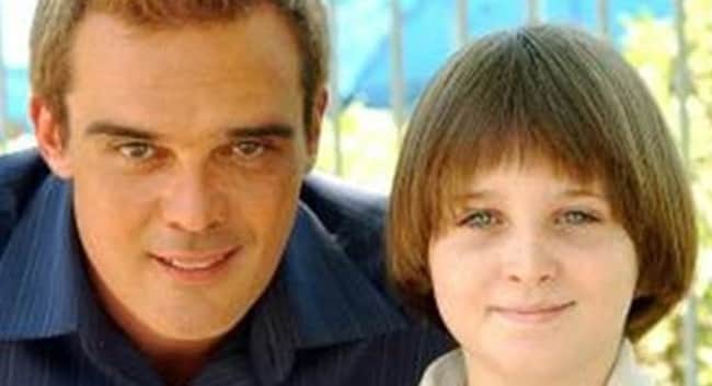 Dalton Vigh e Gabriel Sequeira na época da novela Duas Caras na Globo (Foto: Reprodução) Dalton Vigh e Gabriel Sequeira na época da novela Duas Caras na Globo (Foto: Reprodução)
