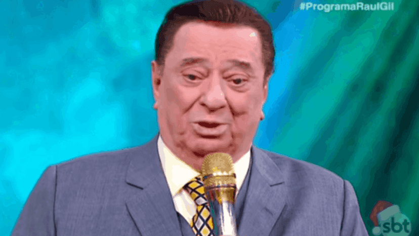 O famoso apresentador do SBT Raul Gil (Foto: Reprodução) O famoso apresentador do SBT Raul Gil (Foto: Reprodução)
