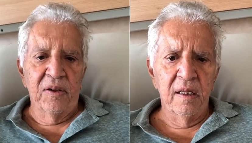 O famoso apresentador de A Praça É Nossa, do SBT, Carlos Alberto de Nóbrega agitou as redes sociais (Reprodução: Montagem TV Foco) O famoso apresentador de A Praça É Nossa, do SBT, Carlos Alberto de Nóbrega agitou as redes sociais (Reprodução: Montagem TV Foco)