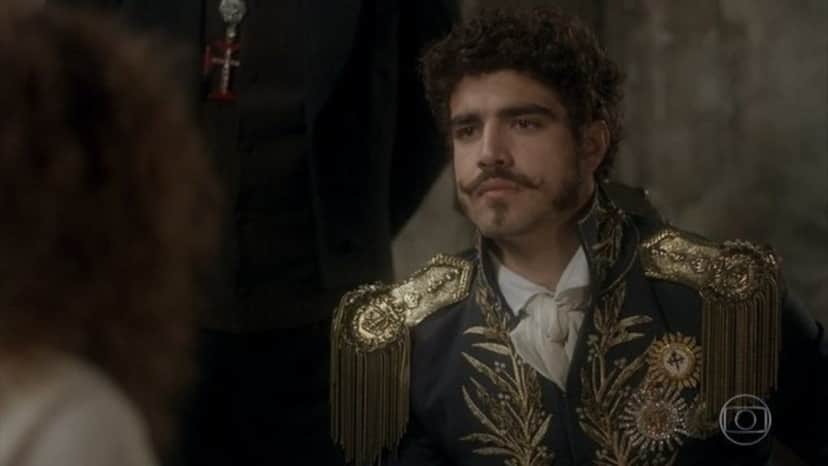 Pedro em cena de Novo Mundo Pedro em cena de Novo Mundo