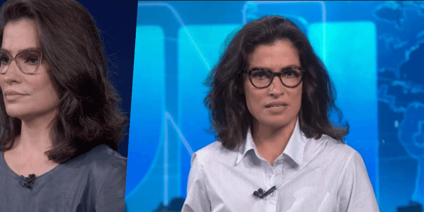 Jornal Nacional da Globo é comandado por Renata Vasconcellos (Foto reprodução) Jornal Nacional da Globo é comandado por Renata Vasconcellos (Foto reprodução)