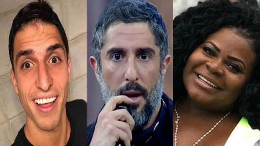 Ex-BBB Felipe Prior, apresentador Marcos Mion e Jojo Todynho (Foto: Montagem/TV Foco) Ex-BBB Felipe Prior, apresentador Marcos Mion e Jojo Todynho (Foto: Montagem/TV Foco)