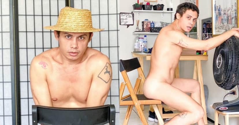Ator Silvero Pereira posta foto pelado em redes sociais (Foto: Reprodução/Instagram) Ator Silvero Pereira posta foto pelado em redes sociais (Foto: Reprodução/Instagram)