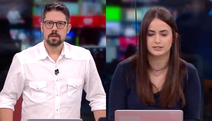 Phelipe Siani pediu aumento ao vivo na CNN Brasil e deixou Mari Palma constrangida (Foto: Reprodução/CNN Brasil) Phelipe Siani pediu aumento ao vivo na CNN Brasil e deixou Mari Palma constrangida (Foto: Reprodução/CNN Brasil)