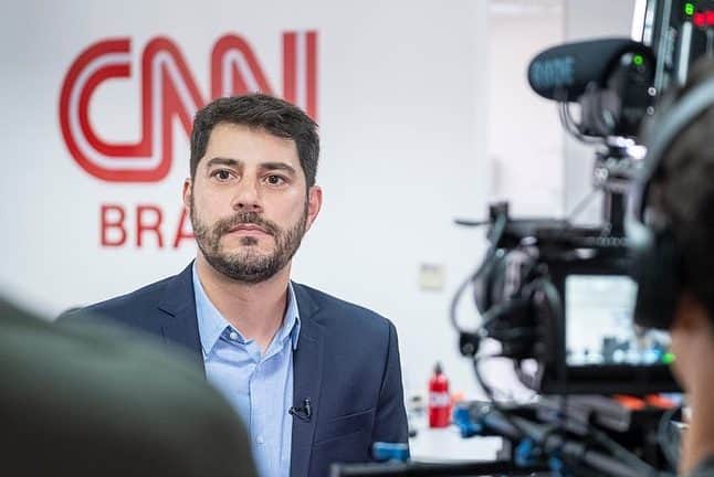 O jornalista Evaristo Costa, da CNN Brasil - Foto: Reprodução O jornalista Evaristo Costa, da CNN Brasil - Foto: Reprodução