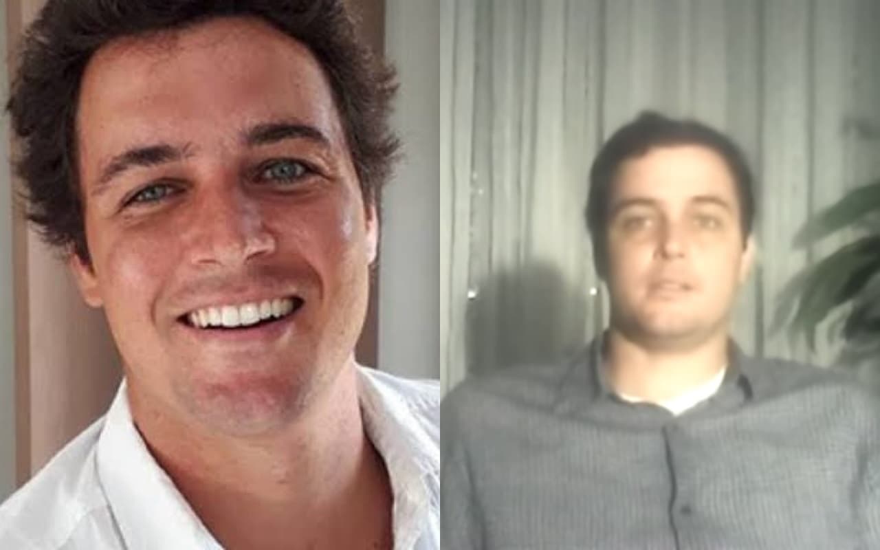 Felipe Dylon apareceu irreconhecível e elogiou a pegada de Bolsonaro (Foto: reprodução) Felipe Dylon apareceu irreconhecível e elogiou a pegada de Bolsonaro (Foto: reprodução)