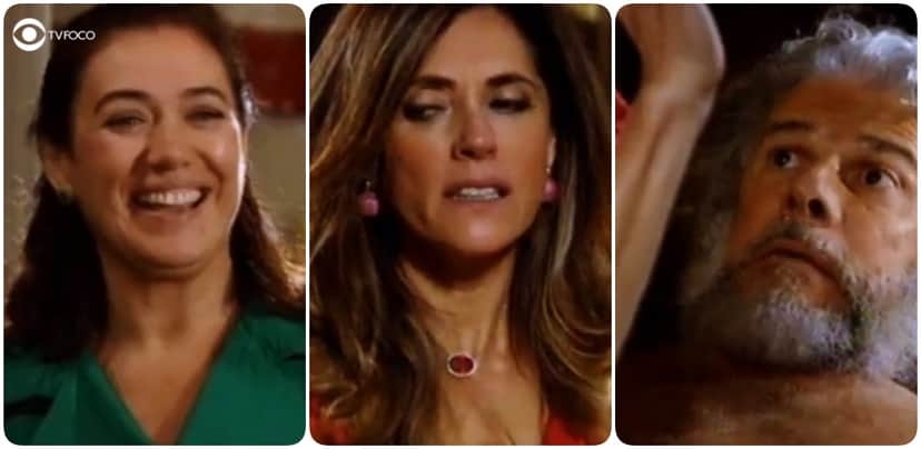 Tereza Cristina fica constrangida ao ser pega por Griselda em Fina Estampa Tereza Cristina fica constrangida ao ser pega por Griselda em Fina Estampa