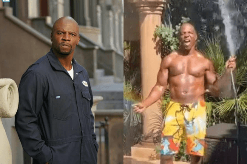 Terry Crews viraliza na web dançando Rain on Me, de Lady Gaga e Ariana Grande (Foto: Reprodução) Terry Crews viraliza na web dançando Rain on Me, de Lady Gaga e Ariana Grande (Foto: Reprodução)