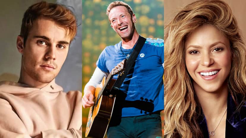 Live com Justin Bieber, Shakira e Coldplay será exibida pela TV Globo (Foto: Reprodução) Live com Justin Bieber, Shakira e Coldplay será exibida pela TV Globo (Foto: Reprodução)