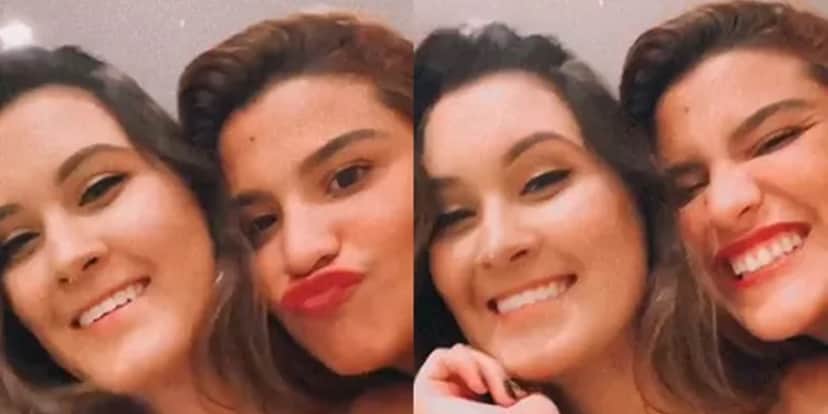 Bia Bonemer ao lado de Giulia Costa (Foto: Montagem) Bia Bonemer ao lado de Giulia Costa (Foto: Montagem)