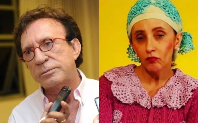 Moacyr Franco e Gorete Milagres, a Filó (Foto: Divulgação) Moacyr Franco e Gorete Milagres, a Filó (Foto: Divulgação)