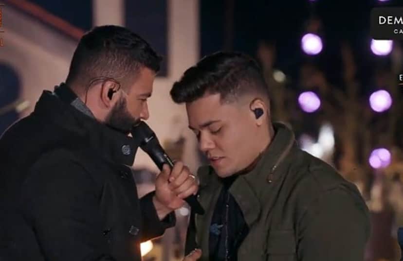 andressa suita Gusttavo Lima em live com Felipe Araújo (Reprodução) andressa suita Gusttavo Lima em live com Felipe Araújo (Reprodução)