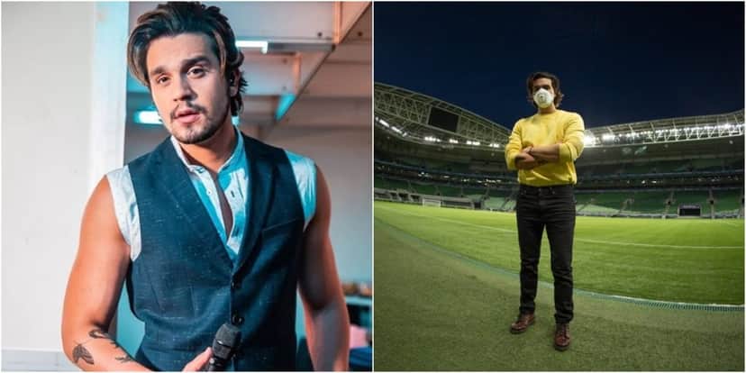 Globo exibirá live histórica de Luan Santana em estádio de futebol. (Foto: Montagem/Divulgação) Globo exibirá live histórica de Luan Santana em estádio de futebol. (Foto: Montagem/Divulgação)