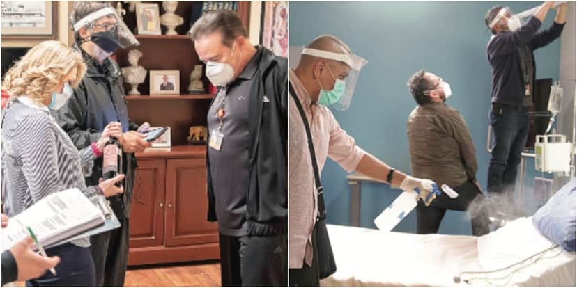 Televisa adotou medidas rigorosas para retomar produção de suas novelas. (Foto: Montagem/Divulgação/Televisa) Televisa adotou medidas rigorosas para retomar produção de suas novelas. (Foto: Montagem/Divulgação/Televisa)