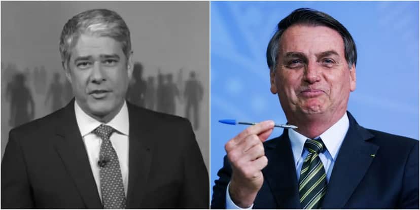 Bolsonaro tenta atrapalhar Globo e Jornal Nacional com atraso em divulgação de dados sobre covid-19. (Foto: Montagem/Reprodução) Bolsonaro tenta atrapalhar Globo e Jornal Nacional com atraso em divulgação de dados sobre covid-19. (Foto: Montagem/Reprodução)