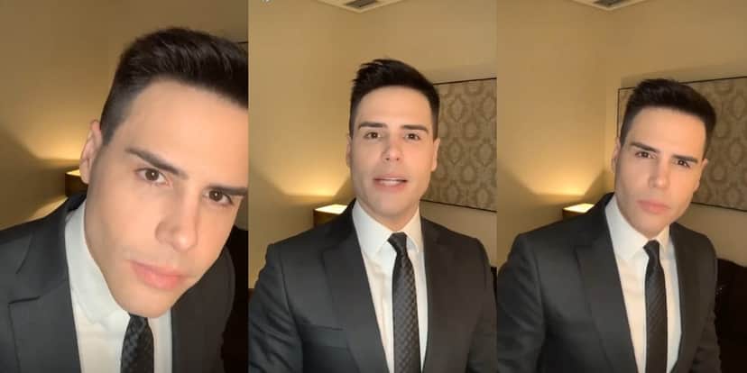 Luiz Bacci em seu stories (Foto: reprodução/Instagram) Luiz Bacci em seu stories (Foto: reprodução/Instagram)