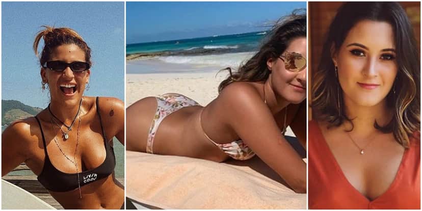 Giulia Costa elogiou físico de Bia Bonemer (Reprodução) Giulia Costa elogiou físico de Bia Bonemer (Reprodução)