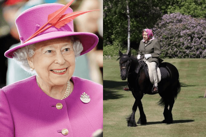 Amante de montaria, Elizabeth II troca cavalos por pônei (Foto: Reprodução) Amante de montaria, Elizabeth II troca cavalos por pônei (Foto: Reprodução)