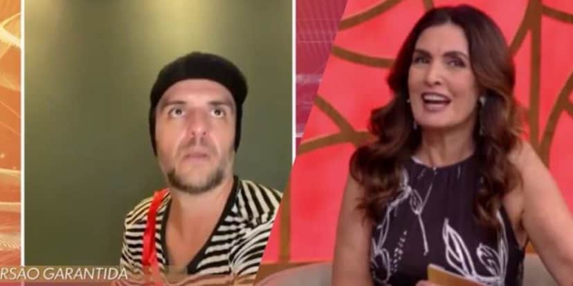 Fátima Bernardes elogia Rodrigo Lombardi após ator homenagear Chaves nas redes sociais e pede para ele imitar ao vivo na Globo (Montagem: TV Foco) Fátima Bernardes elogia Rodrigo Lombardi após ator homenagear Chaves nas redes sociais e pede para ele imitar ao vivo na Globo (Montagem: TV Foco)