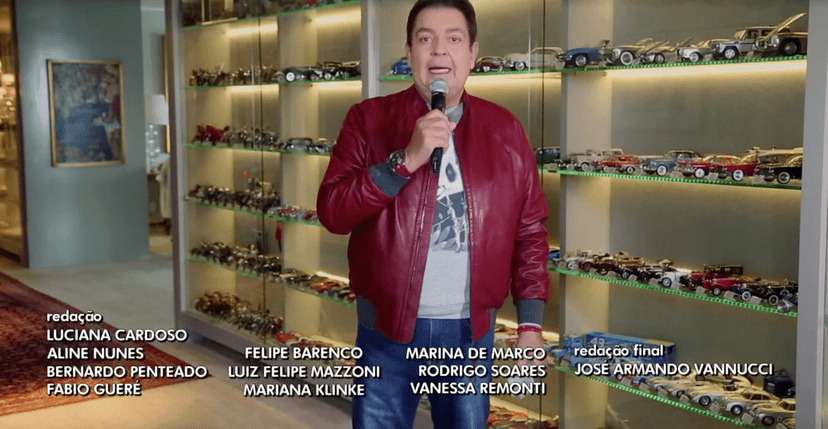Faustão revelou coleção enorme de carrinhos após carta de demissão na Globo - Foto: Reprodução Faustão revelou coleção enorme de carrinhos após carta de demissão na Globo - Foto: Reprodução