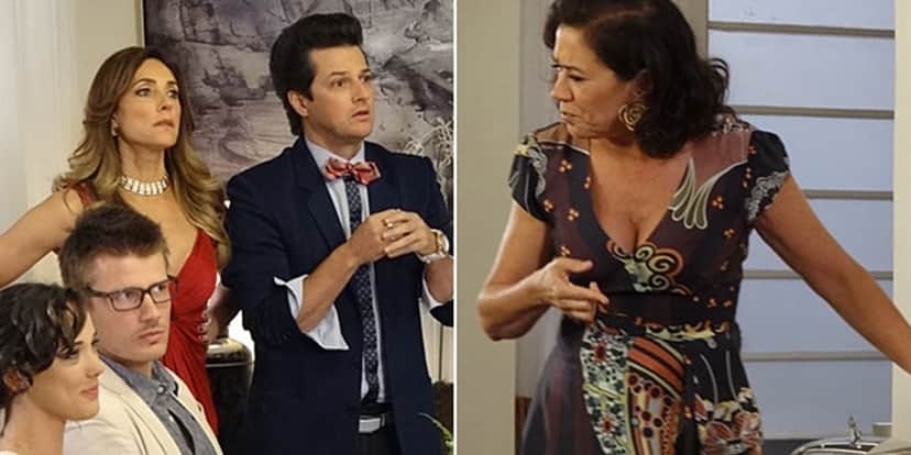 Tereza Cristina (Christiane Torloni) fica desesperada com vingança de Griselda (Lilia Cabral) em Fina Estampa (Foto: Divulgação/Globo) Tereza Cristina (Christiane Torloni) fica desesperada com vingança de Griselda (Lilia Cabral) em Fina Estampa (Foto: Divulgação/Globo)