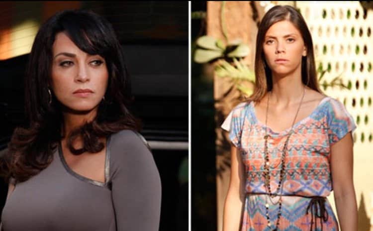 Em Fina Estampa, Luana fará uma previsão tenebrosa para Joana, irmã gêmea de Marcela (Montagem: Globo) Em Fina Estampa, Luana fará uma previsão tenebrosa para Joana, irmã gêmea de Marcela (Montagem: Globo)