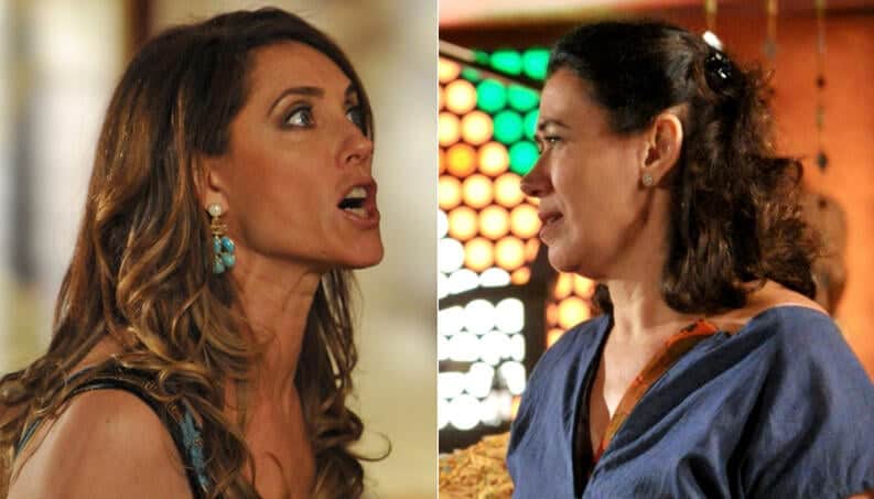 Tereza Cristina destrói Griselda em Fina Estampa - Foto: Montagem Tereza Cristina destrói Griselda em Fina Estampa - Foto: Montagem