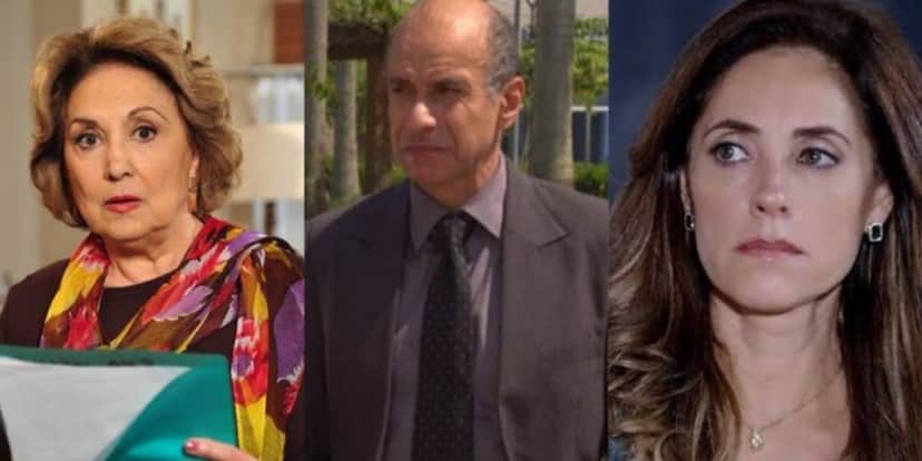 Fina Estampa, Tia Íris fala demais e coloca Tereza Cristina na mira do delegado Paredes (Montagem: TV Foco) Fina Estampa, Tia Íris fala demais e coloca Tereza Cristina na mira do delegado Paredes (Montagem: TV Foco)