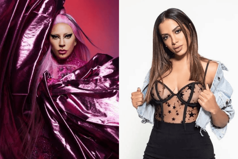 Lady Gaga quebra recordes e desbanca Anitta (Foto: Reprodução) Lady Gaga quebra recordes e desbanca Anitta (Foto: Reprodução)
