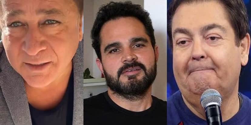 Leonardo, Luciano Camargo e Faustão possuem filhas desconhecidas da mídia (Foto montagem: TV Foco) Leonardo, Luciano Camargo e Faustão possuem filhas desconhecidas da mídia (Foto montagem: TV Foco)