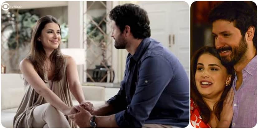 Marcelo e Luisa estão felizes da vida em As Aventuras de Poliana Marcelo e Luisa estão felizes da vida em As Aventuras de Poliana