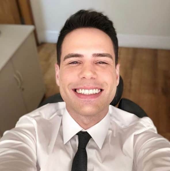 Luiz Bacci assustou seus seguidores no Instagram (Foto: reprodução) Luiz Bacci assustou seus seguidores no Instagram (Foto: reprodução)